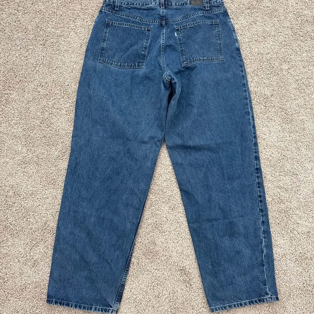 Vintage Levi's SilverTab Loose Fit Baggy Denim Jeans 36x33‎ EUC Skate